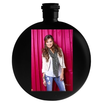 Ashley Tisdale Round Flask