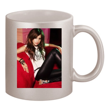 Ashley Tisdale 11oz Metallic Silver Mug