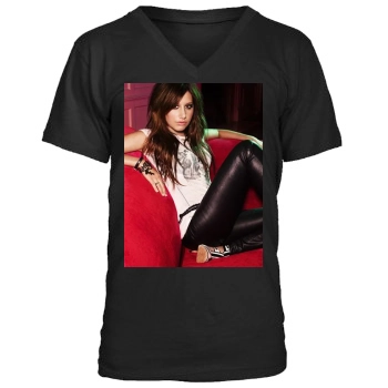 Ashley Tisdale Men's V-Neck T-Shirt