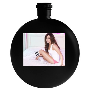 Ashley Tisdale Round Flask