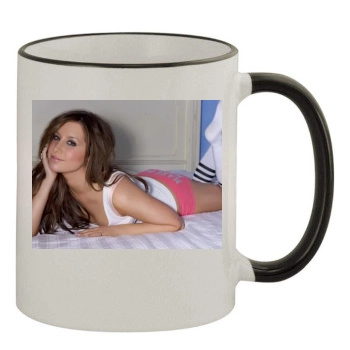 Ashley Tisdale 11oz Colored Rim & Handle Mug