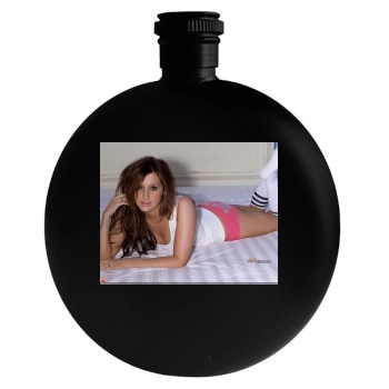 Ashley Tisdale Round Flask