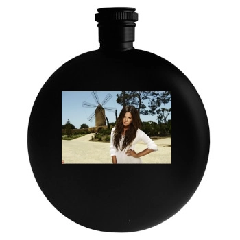 Ashley Tisdale Round Flask