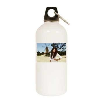 Ashley Tisdale White Water Bottle With Carabiner