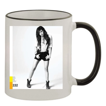 Ashley Tisdale 11oz Colored Rim & Handle Mug