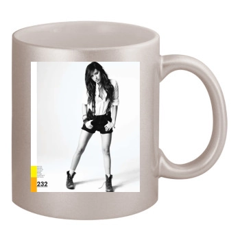 Ashley Tisdale 11oz Metallic Silver Mug