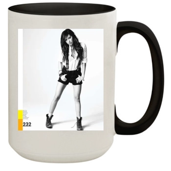 Ashley Tisdale 15oz Colored Inner & Handle Mug