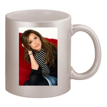 Ashley Tisdale 11oz Metallic Silver Mug