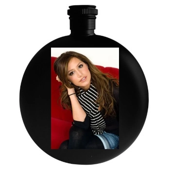 Ashley Tisdale Round Flask