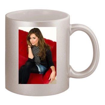 Ashley Tisdale 11oz Metallic Silver Mug