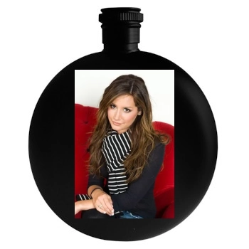 Ashley Tisdale Round Flask