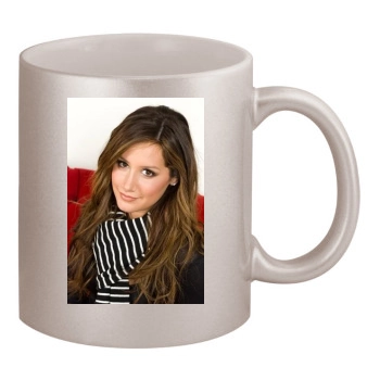 Ashley Tisdale 11oz Metallic Silver Mug