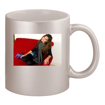 Ashley Tisdale 11oz Metallic Silver Mug