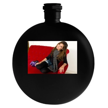 Ashley Tisdale Round Flask