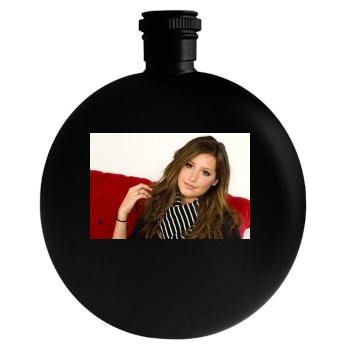 Ashley Tisdale Round Flask