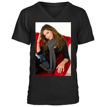 Ashley Tisdale Men's V-Neck T-Shirt