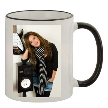 Ashley Tisdale 11oz Colored Rim & Handle Mug