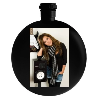 Ashley Tisdale Round Flask