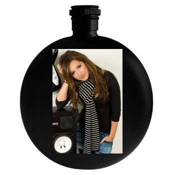 Ashley Tisdale Round Flask