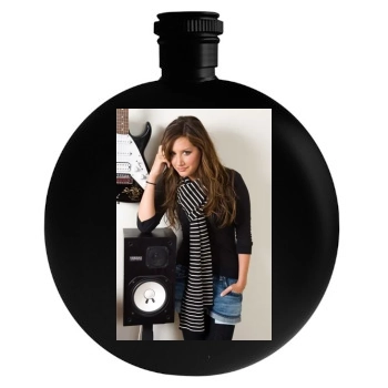 Ashley Tisdale Round Flask