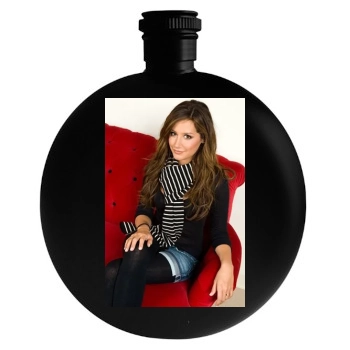 Ashley Tisdale Round Flask