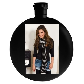 Ashley Tisdale Round Flask