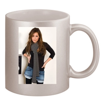 Ashley Tisdale 11oz Metallic Silver Mug