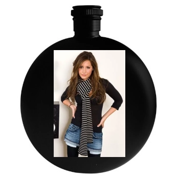 Ashley Tisdale Round Flask