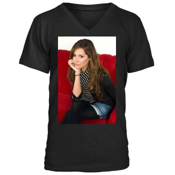 Ashley Tisdale Men's V-Neck T-Shirt