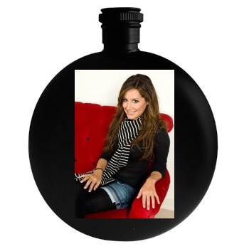 Ashley Tisdale Round Flask