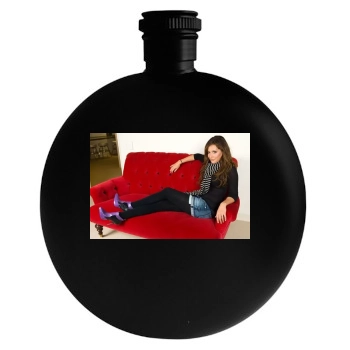 Ashley Tisdale Round Flask