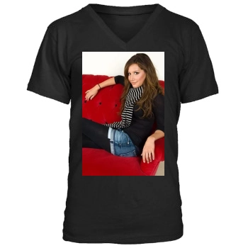 Ashley Tisdale Men's V-Neck T-Shirt