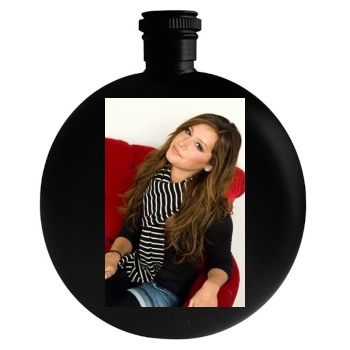 Ashley Tisdale Round Flask