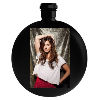 Ashley Tisdale Round Flask