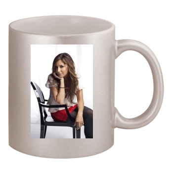 Ashley Tisdale 11oz Metallic Silver Mug