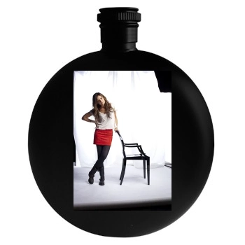 Ashley Tisdale Round Flask