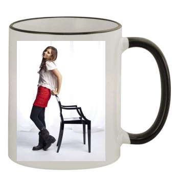 Ashley Tisdale 11oz Colored Rim & Handle Mug