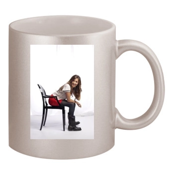 Ashley Tisdale 11oz Metallic Silver Mug