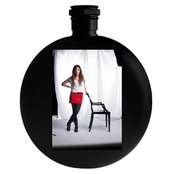 Ashley Tisdale Round Flask