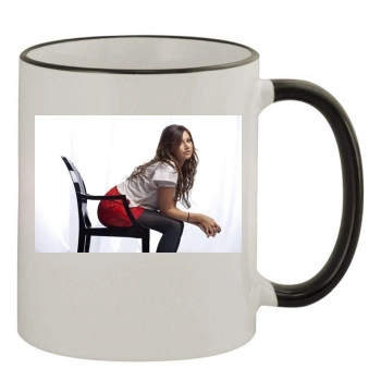 Ashley Tisdale 11oz Colored Rim & Handle Mug