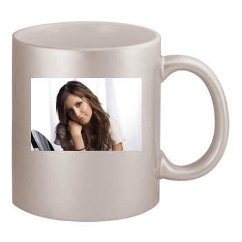 Ashley Tisdale 11oz Metallic Silver Mug