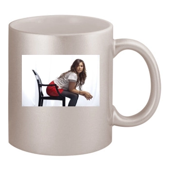 Ashley Tisdale 11oz Metallic Silver Mug