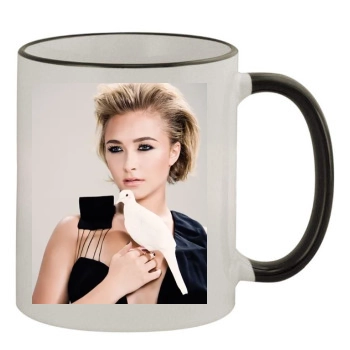 Hayden Panettiere 11oz Colored Rim & Handle Mug