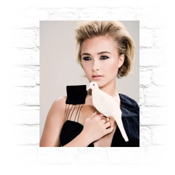 Hayden Panettiere Metal Wall Art