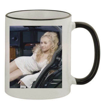 Hayden Panettiere 11oz Colored Rim & Handle Mug