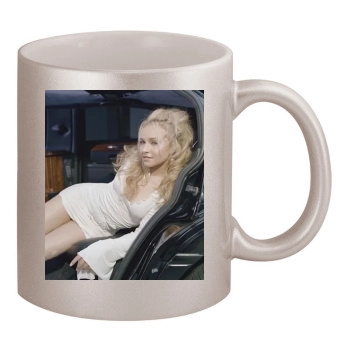 Hayden Panettiere 11oz Metallic Silver Mug