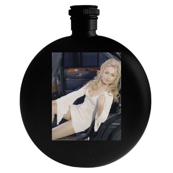 Hayden Panettiere Round Flask