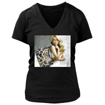 Hayden Panettiere Women's Deep V-Neck TShirt