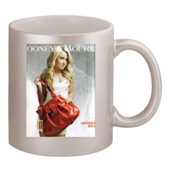 Hayden Panettiere 11oz Metallic Silver Mug