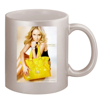 Hayden Panettiere 11oz Metallic Silver Mug